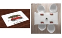 Ambesonne Christmas Place Mats, Set of 4